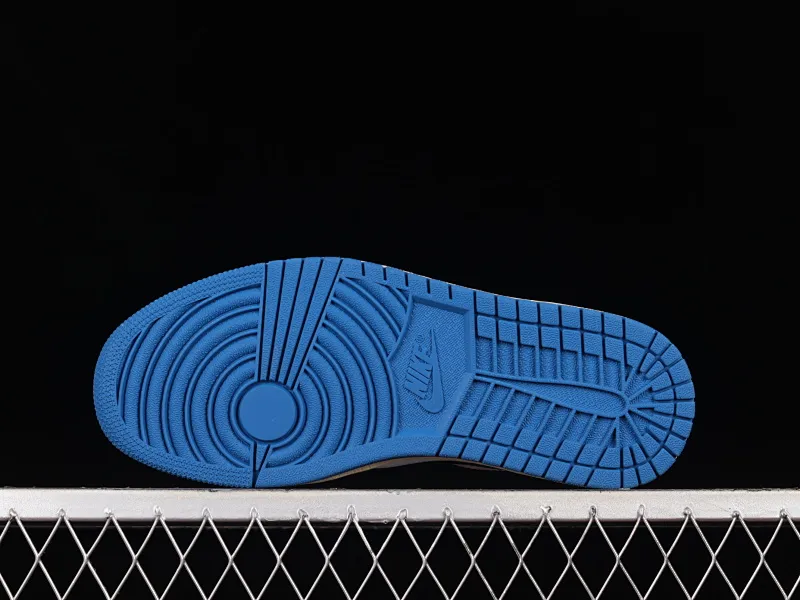 All categories Air Jordan Jordan series basketball shoes Air Jordan 1 Low Air Jordan 1 Low AJ1 Joe 1 black and blue Grimace DM7078-110